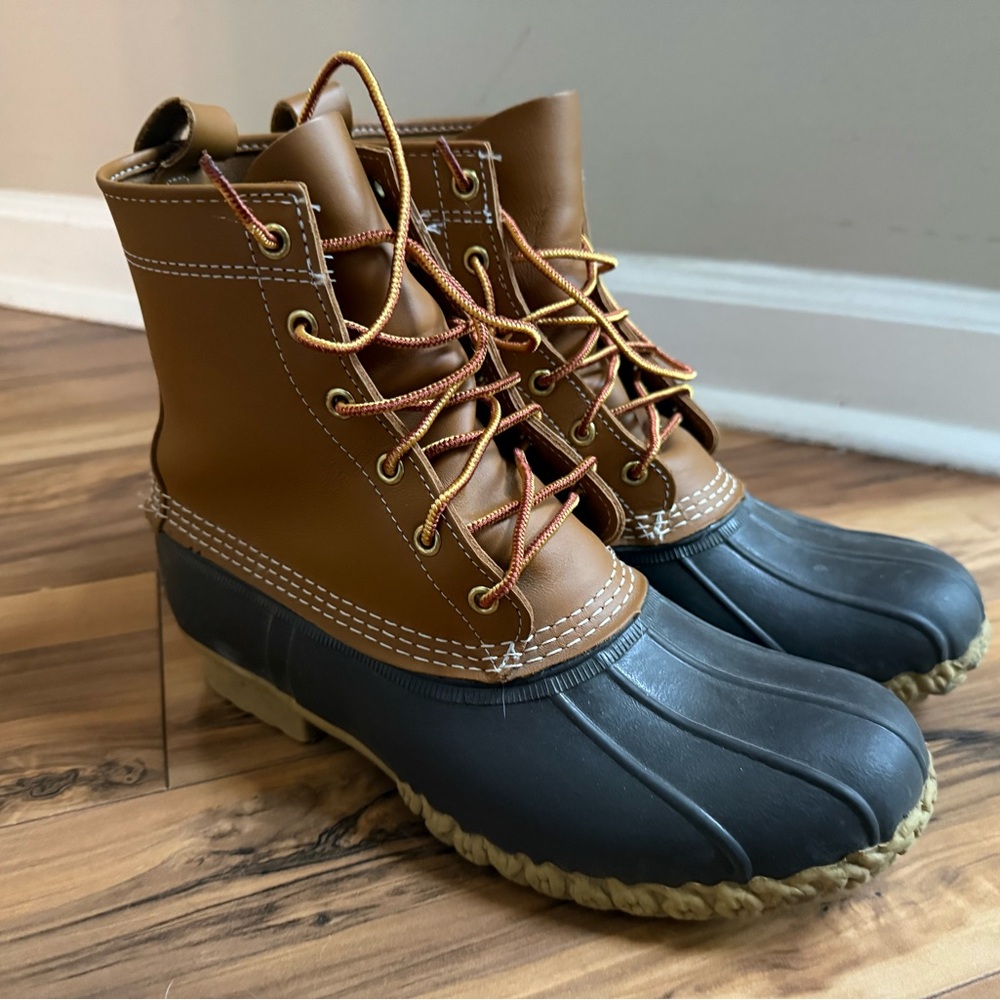 L.L. Bean Brown and Gray Men's Boots